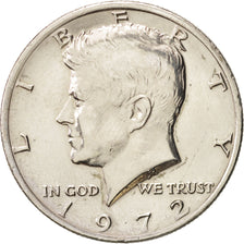Coin, United States, Kennedy Half Dollar, Half Dollar, 1972, U.S. Mint