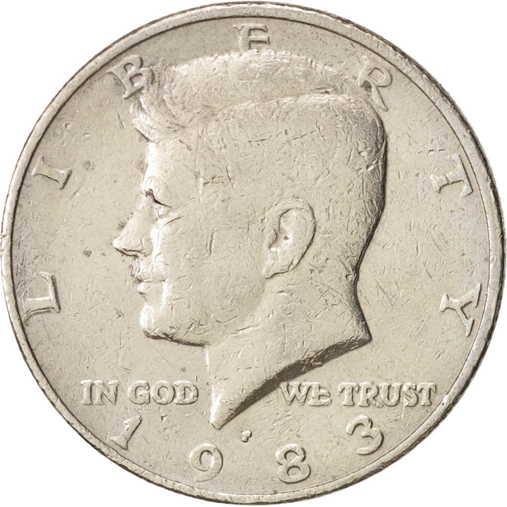 United States, Kennedy Half Dollar, Half Dollar, 1983, U.S. Mint, Philadelphia