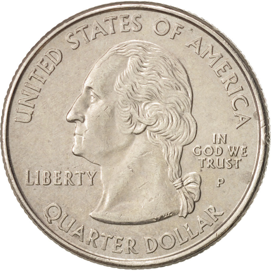 Coin, United States, Quarter, 2001, U.S. Mint, Philadelphia, AU(50-53)