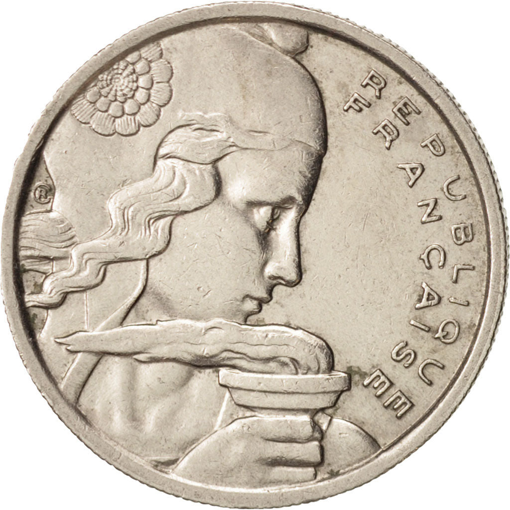 Francia, Cochet, 100 Francs, 1955, Beaumont le Roger, BB+, Rame-nichel, KM:919.2