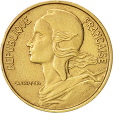 France, Marianne, 5 Centimes, 1966, Paris, AU(55-58), Aluminum-Bronze