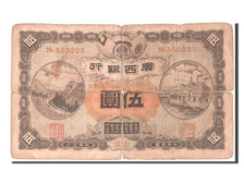 China, 5 Dollars, 1912, KM #S2352d, VG(8-10), 352225