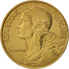 France, Marianne, 5 Centimes, 1991, Paris, AU(55-58), Aluminum-Bronze