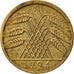 GERMANY, WEIMAR REPUBLIC, 10 Rentenpfennig, 1924, Berlin, EF(40-45)