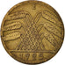 Coin, GERMANY, WEIMAR REPUBLIC, 10 Reichspfennig, 1925, Muldenhütten