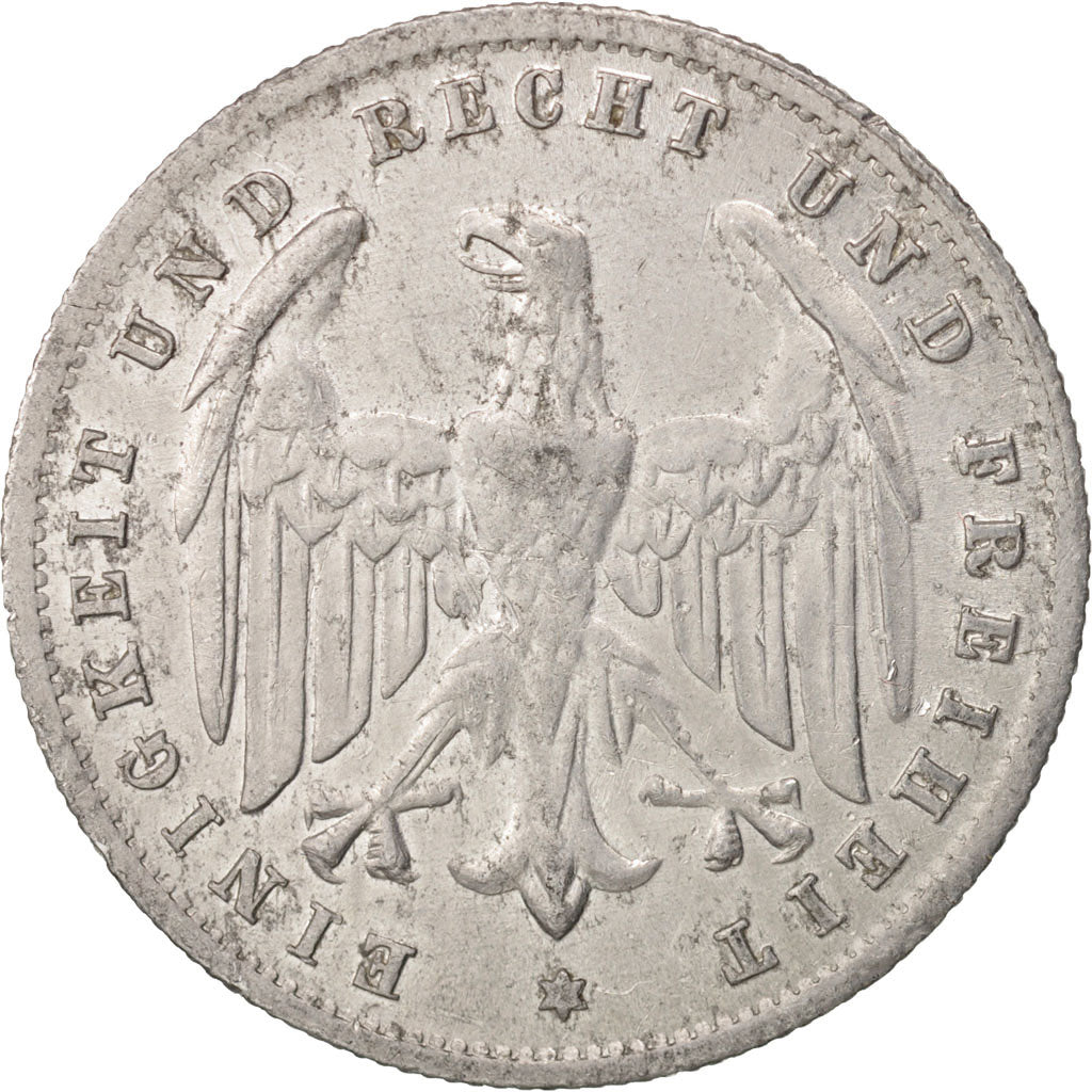 GERMANY, WEIMAR REPUBLIC, 500 Mark, 1923, Berlin, EF(40-45), Aluminum, KM:36