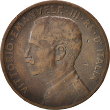 Italy, Vittorio Emanuele III, 5 Centesimi, 1908, Rome, VF(30-35), Bronze, KM:42