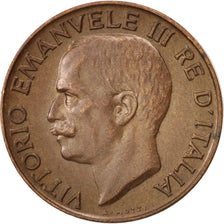 Italien, Vittorio Emanuele III, 5 Centesimi, 1928, Rome, AU(50-53), Bronze