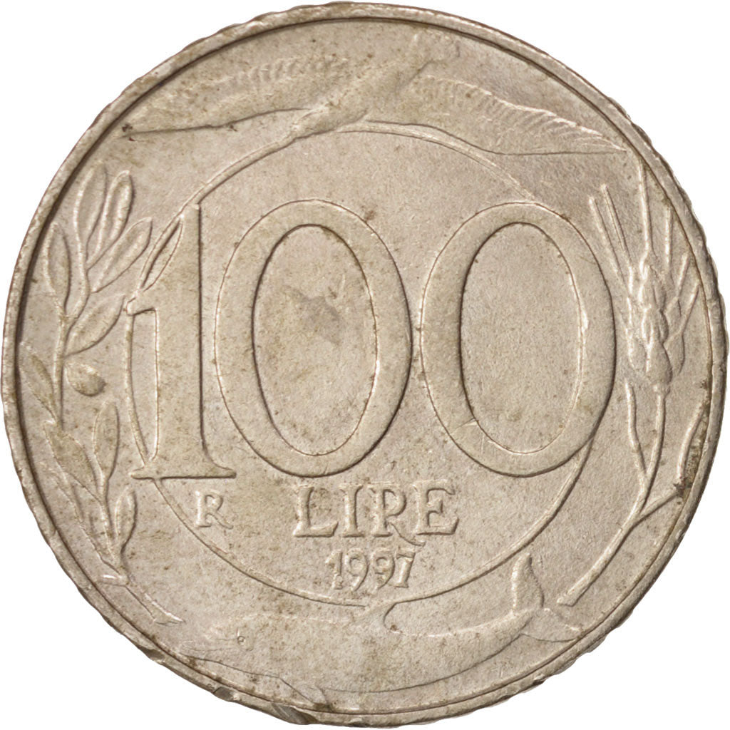 Monnaie, Italie, 100 Lire, 1997, Rome, TTB, Copper-nickel, KM:159