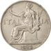 Munten, Italië, Vittorio Emanuele III, Lira, 1923, Rome, FR+, Nickel, KM:62