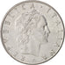 Coin, Italy, 50 Lire, 1977, Rome, EF(40-45), Stainless Steel, KM:95.1
