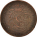 Monnaie, Belgique, Leopold II, 2 Centimes, 1873, TB, Cuivre, KM:35.1