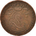 Belgium, Leopold I, 5 Centimes, 1850, VF(30-35), Copper, KM:5.1