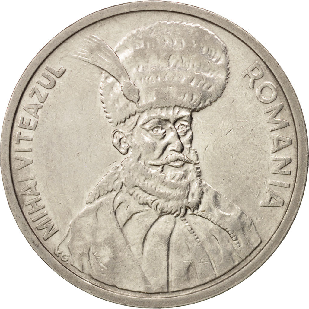 Coin, Romania, 100 Lei, 1992, AU(50-53), Nickel plated steel, KM:111