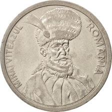 Romania, 100 Lei, 1993, AU(50-53), Nickel plated steel, KM:111