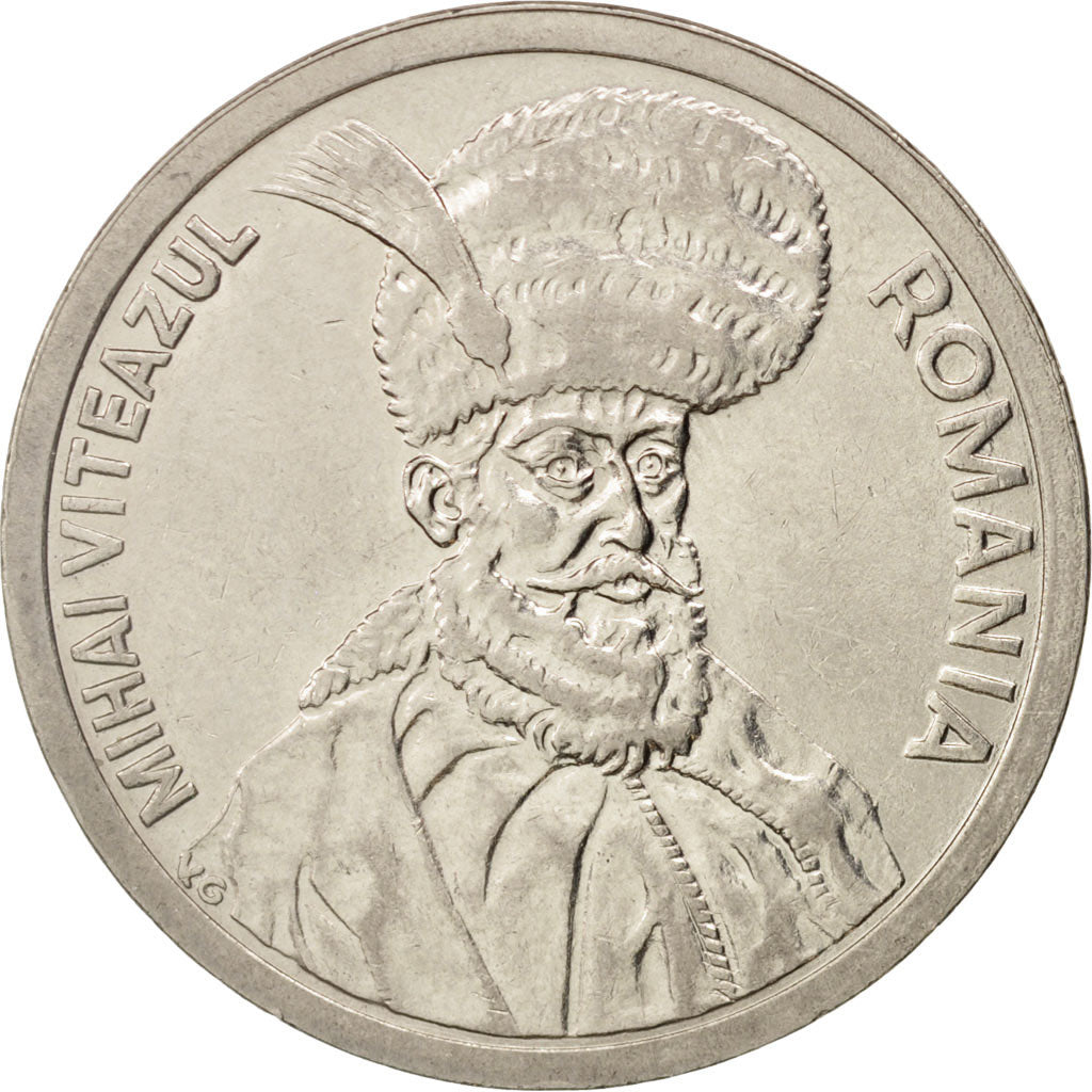Coin, Romania, 100 Lei, 1994, EF(40-45), Nickel plated steel, KM:111