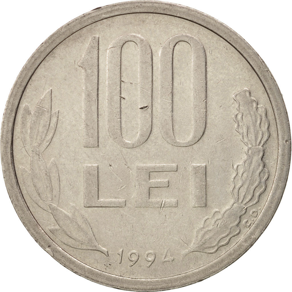Monnaie, Roumanie, 100 Lei, 1994, TTB, Nickel plated steel, KM:111