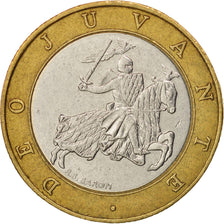 Coin, Monaco, Rainier III, 10 Francs, 1992, AU(50-53), Bi-Metallic, KM:163