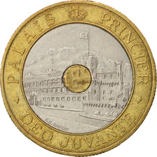 Monaco, Rainier III, 20 Francs, 1997, AU(50-53), Tri-Metallic, KM:165