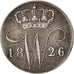 Netherlands, William I, 5 Cents, 1826, VF(30-35), Silver, KM:52
