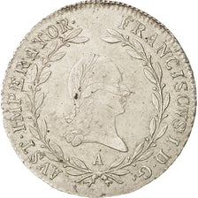 Österreich, Ferdinand I, 20 Kreuzer, 1809, Vienne, AU(50-53), Silver, KM:2141