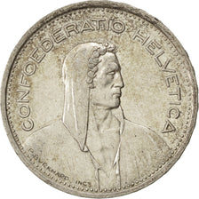 Coin, Switzerland, 5 Francs, 1953, Bern, EF(40-45), Silver, KM:40