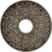 Morocco, Yusuf, 25 Centimes, 1921, bi-Bariz, Paris, EF(40-45), Copper-nickel