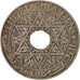 Morocco, Yusuf, 25 Centimes, 1921, bi-Bariz, Paris, EF(40-45), Copper-nickel