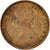 Moneda, Gran Bretaña, Victoria, Farthing, 1860, MBC+, Bronce, KM:747.1
