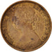Munten, Groot Bretagne, Victoria, Farthing, 1860, ZF+, Bronze, KM:747.1