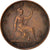 Moneda, Gran Bretaña, Victoria, Farthing, 1860, MBC+, Bronce, KM:747.1