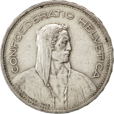 SWITZERLAND, 5 Francs, 1937, Bern, KM #40, EF(40-45), Silver, 31.45, 15.03