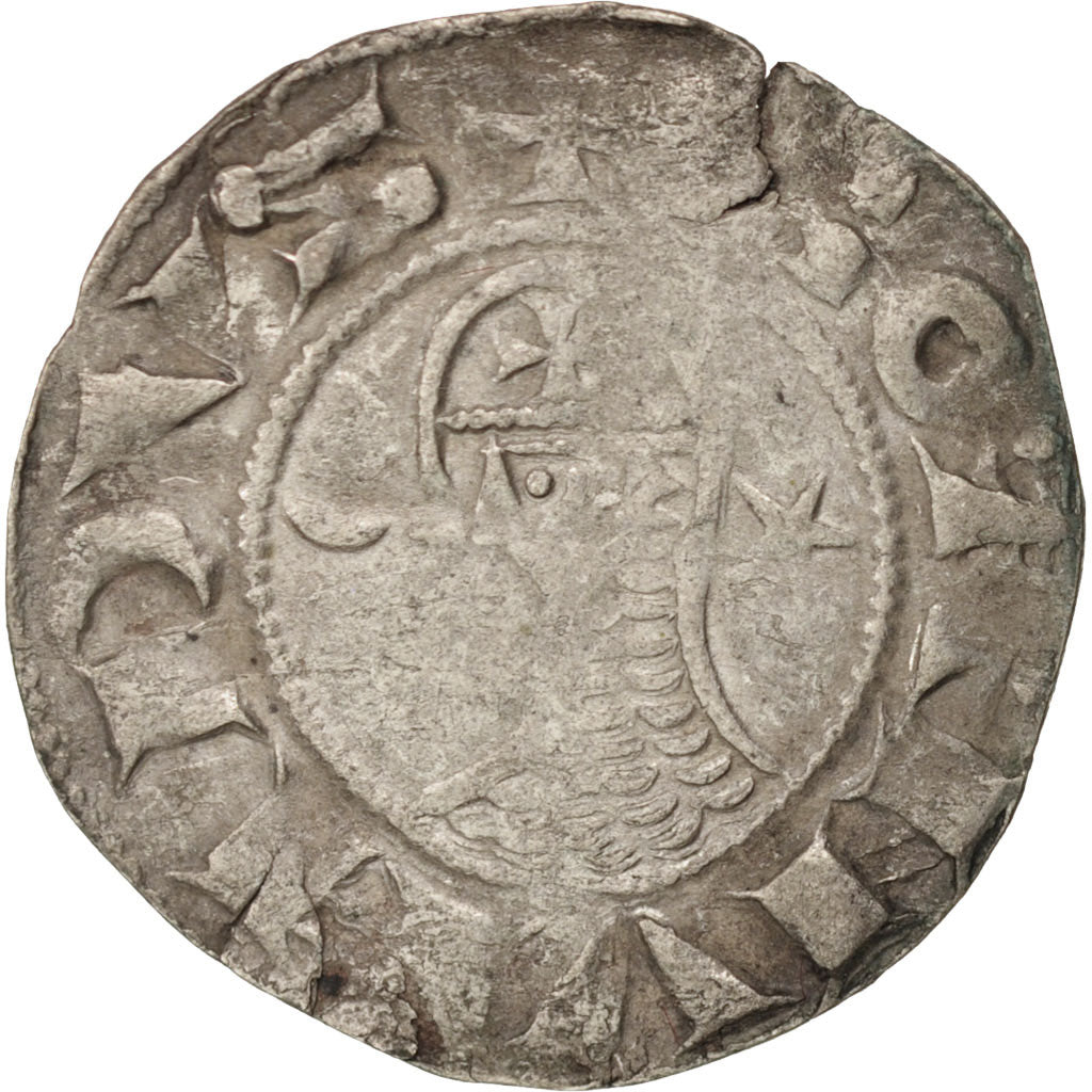 Turkey, Bohémond III (1163-1201), Denarius, EF(40-45), Billon