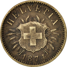 Monnaie, Suisse, 5 Rappen, 1874, Bern, TTB, Billon, KM:5