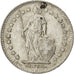 Coin, Switzerland, 1/2 Franc, 1951, Bern, EF(40-45), Silver, KM:23