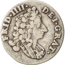 Denmark, Frederik IV, 8 Skilling, 1709, Copenhagen, EF(40-45), Silver, KM:470