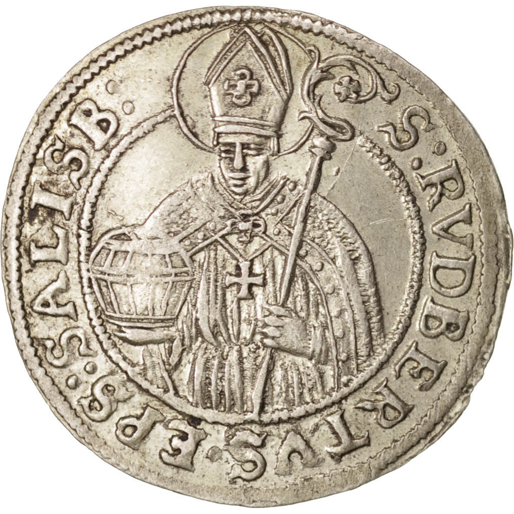 Österreich, 3 Kreuzer, 1681, Salzburg, AU(50-53), Silver