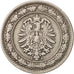 GERMANY - EMPIRE, Wilhelm I, 20 Pfennig, 1888, Berlin, AU(50-53)