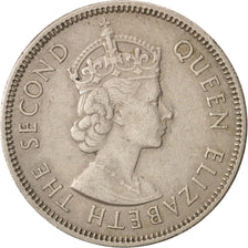 Munten, MALAYA & BRITS BORNEO, 20 Cents, 1961, ZF+, Copper-nickel, KM:3