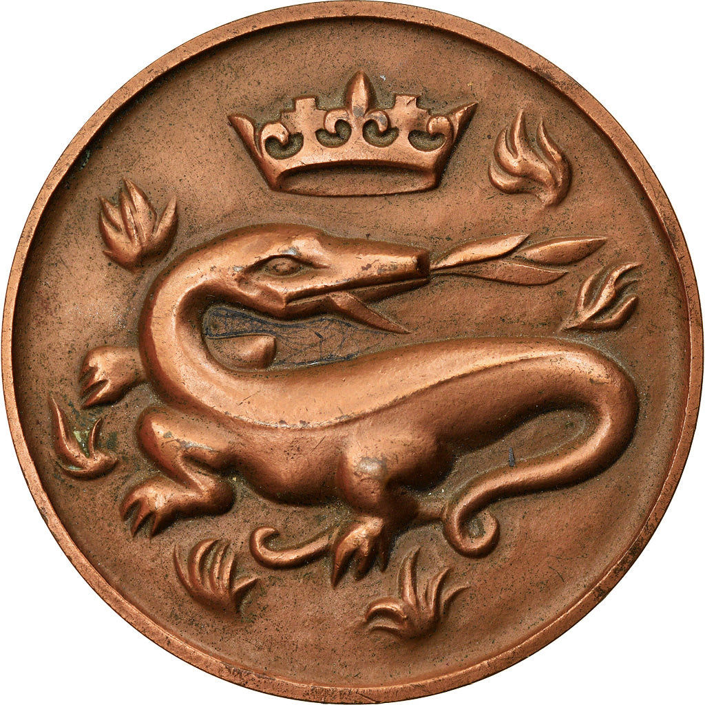 France, Medal, Municipalité du Havre, Monlon, AU(55-58), Bronze