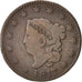 United States, Coronet Cent, Cent, 1817, U.S. Mint, Philadelphia, VF(20-25)