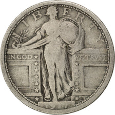 UNITED STATES, Standing Liberty Quarter, Quarter, 1917, U.S. Mint, KM #145,...