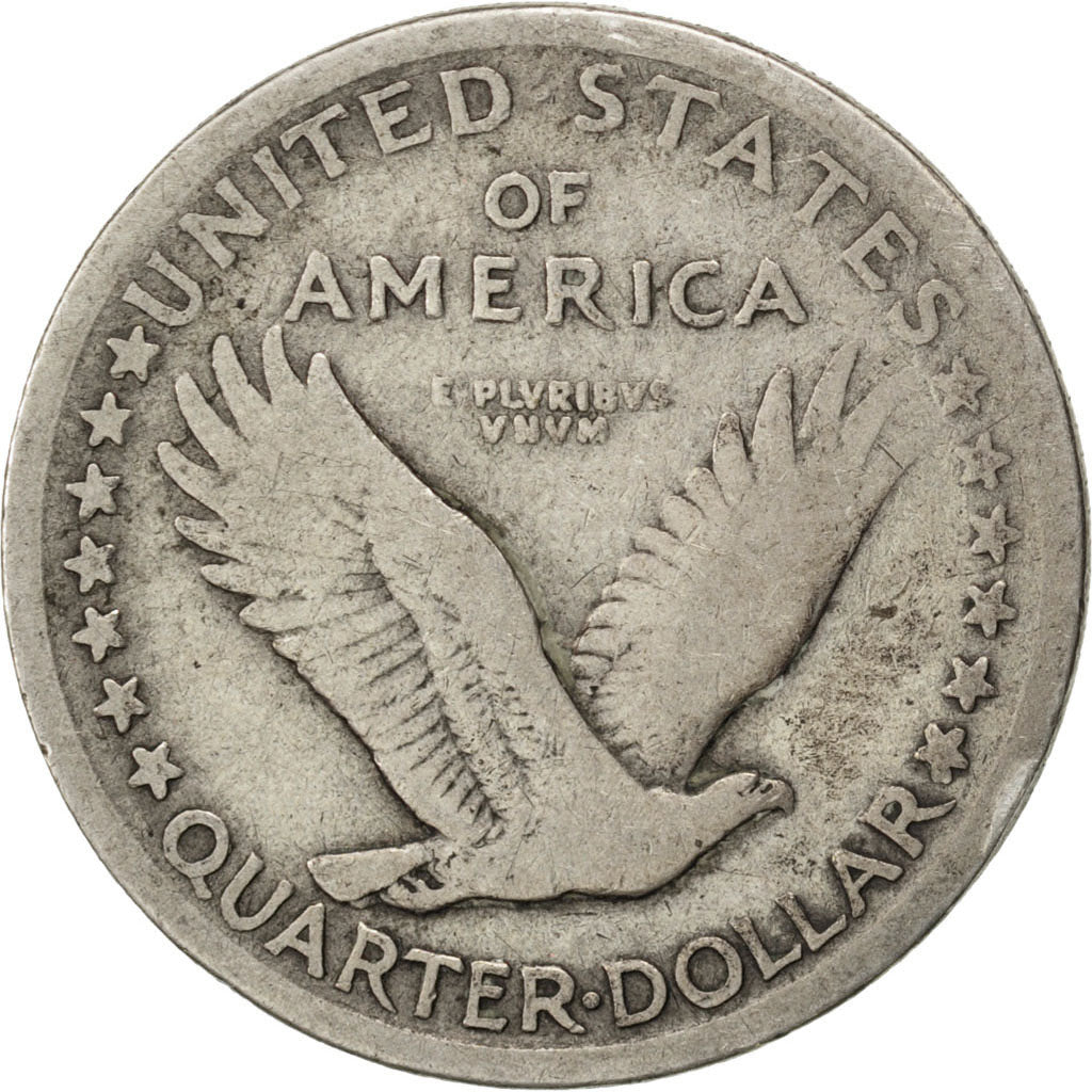UNITED STATES, Standing Liberty Quarter, Quarter, 1917, U.S. Mint, KM #145,...