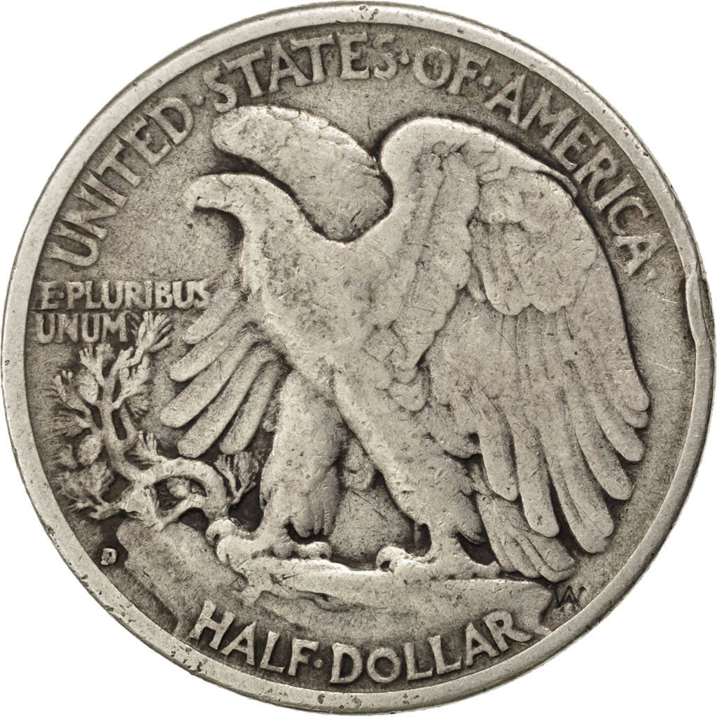 UNITED STATES, Walking Liberty Half Dollar, Half Dollar, 1935, U.S. Mint, KM...
