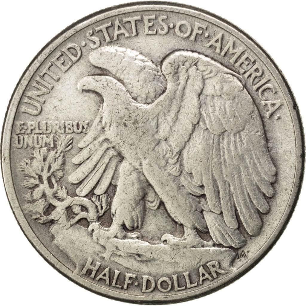 UNITED STATES, Walking Liberty Half Dollar, Half Dollar, 1944, U.S. Mint, KM...