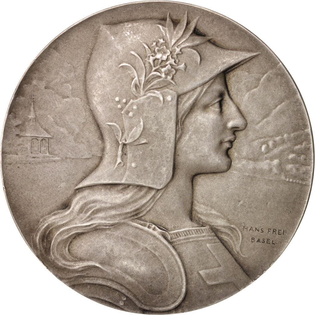 Schweiz, Medal, Shooting festival at Luzern, Sports & leisure, 1901, Basel