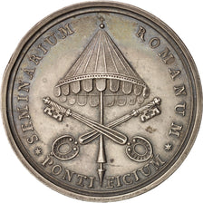 Vaticano, medaglia, Pius VII, Pontifical Roman Seminary, 1805, Argento, SPL