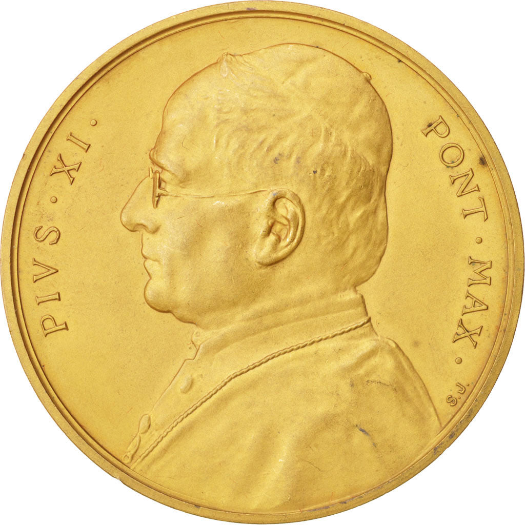 Vatican, Medal, Pius XI, Religions & beliefs, 1922, AU(55-58), Bronze, 47