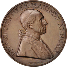 Vatican, Medal, Pio XII, New Center of Vatican Radio, Religions & beliefs, 1957