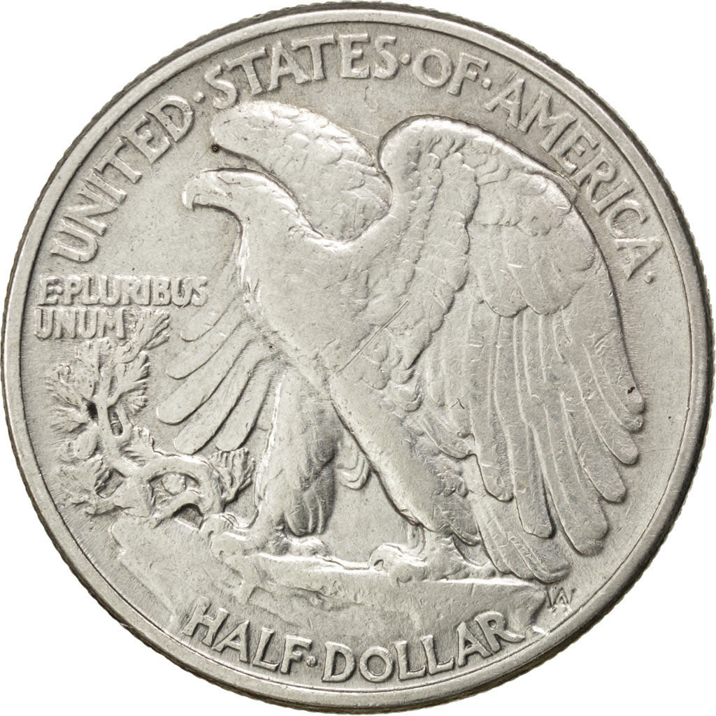 UNITED STATES, Walking Liberty Half Dollar, Half Dollar, 1944, U.S. Mint, KM...